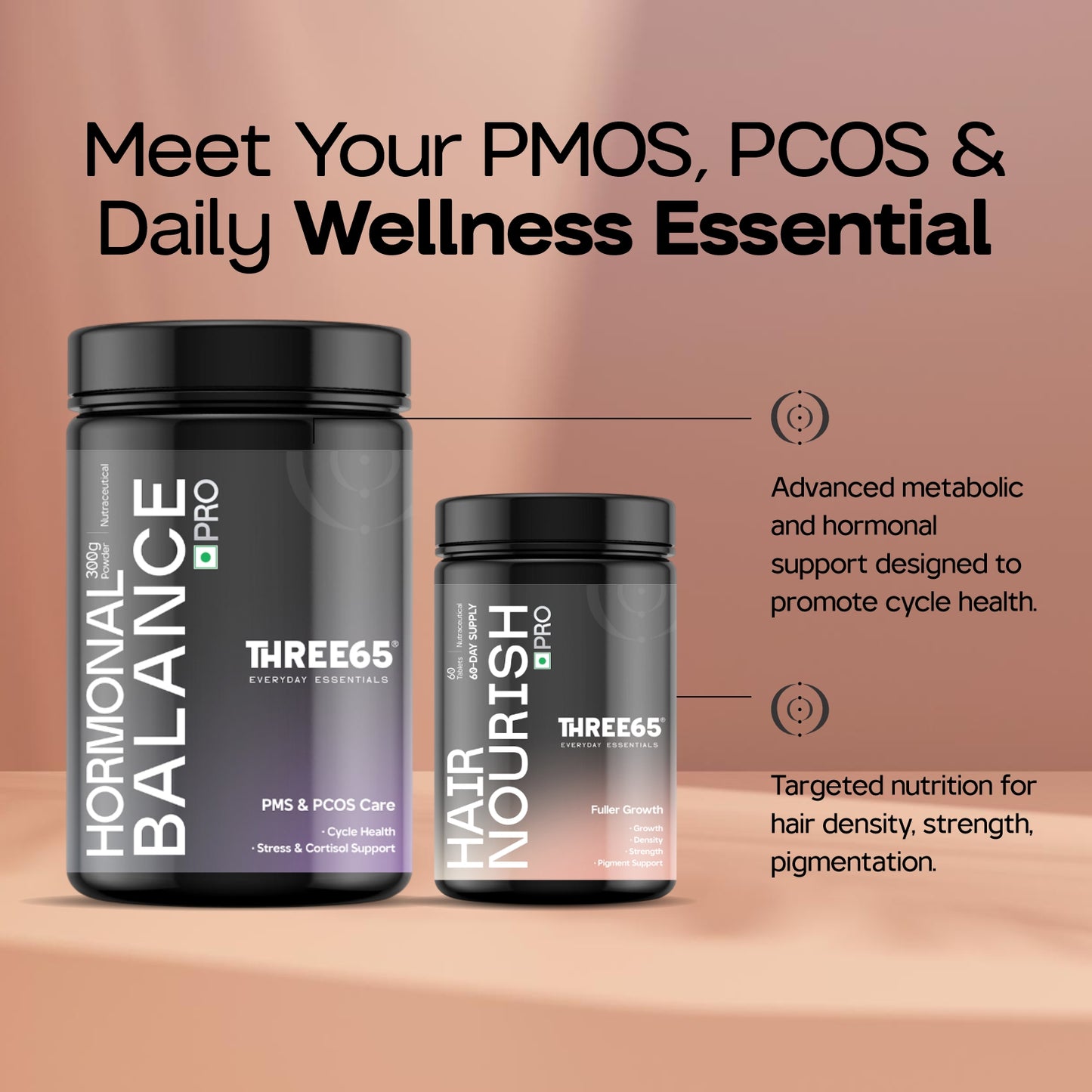Hormonal Balance Pro + Hair Nourish Pro